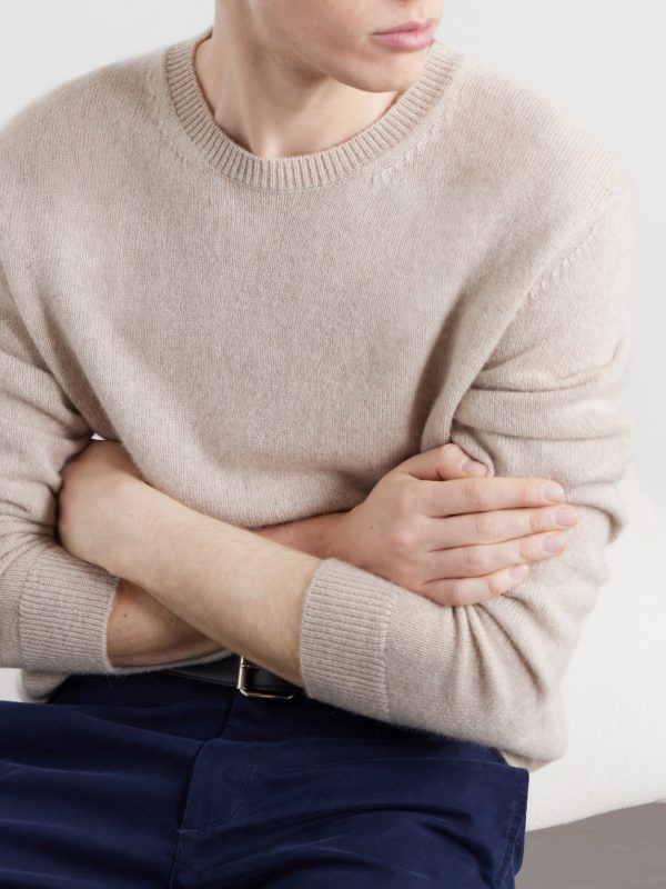 Ares Cashmere and Alpaca-Blend Sweater - CU Ares Cashmere and Alpaca-Blend Sweater - CU