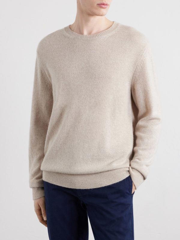 Ares Cashmere and Alpaca-Blend Sweater - FR Ares Cashmere and Alpaca-Blend Sweater - FR