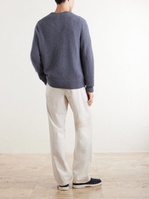 Bruce Alpaca-Blend Sweatshirt - BK