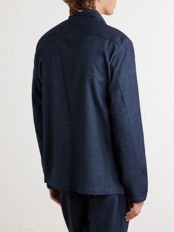 Florida Cotton Suit Jacket - BK