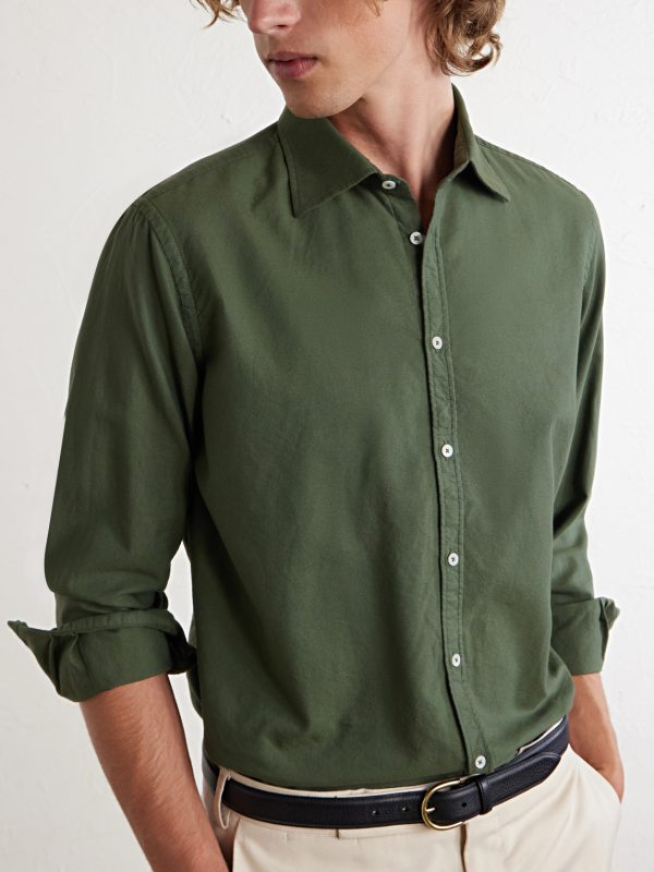 Genova Cotton-Chambray Shirt - CU Genova Cotton-Chambray Shirt - CU