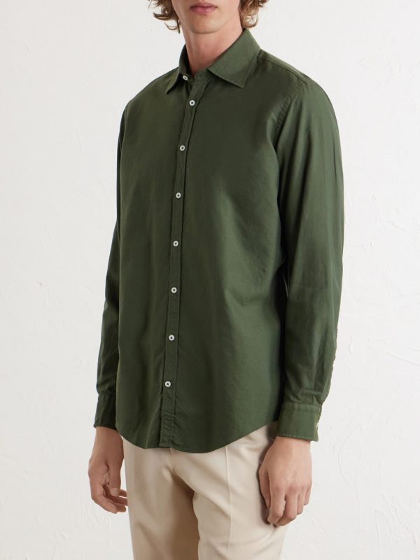 Genova Cotton-Chambray Shirt - FR Genova Cotton-Chambray Shirt - FR
