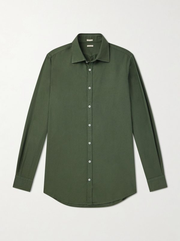 Genova Cotton-Chambray Shirt Genova Cotton-Chambray Shirt