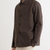 Florida Cotton-Blend Moleskin Overshirt - FR