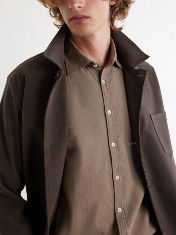Genova Cotton-Chambray Shirt - CU Genova Cotton-Chambray Shirt - CU