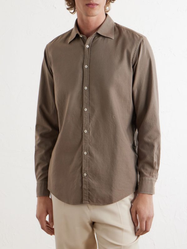 Genova Cotton-Chambray Shirt - FR Genova Cotton-Chambray Shirt - FR
