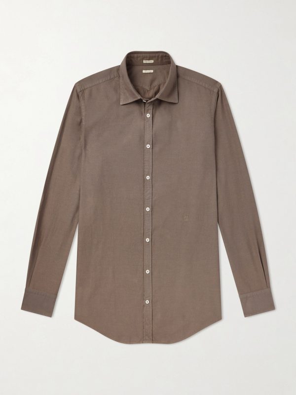 Genova Cotton-Chambray Shirt Genova Cotton-Chambray Shirt
