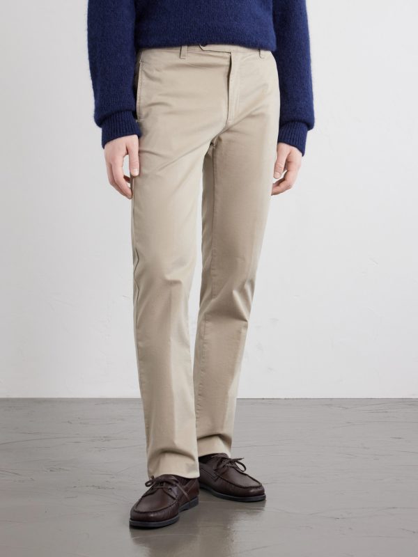 Winch Straight-Leg Cotton-Blend Twill Trousers - FR Winch Straight-Leg Cotton-Blend Twill Trousers - FR