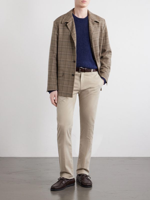Winch Straight-Leg Cotton-Blend Twill Trousers - OU Winch Straight-Leg Cotton-Blend Twill Trousers - OU