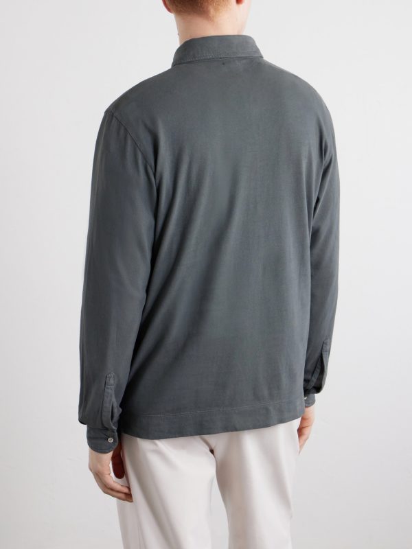 Raya Cotton-Jersey Polo Shirt - BK Raya Cotton-Jersey Polo Shirt - BK