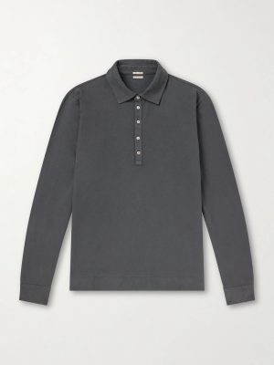 Raya Cotton-Jersey Polo Shirt