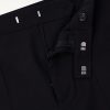 Straight-Leg Pleated Grain de Poudre Wool Trousers - E1