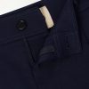 VLogo Straight-Leg Pleated Cotton-Gabardine Trousers - E1 VLogo Straight-Leg Pleated Cotton-Gabardine Trousers - E1