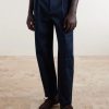 VLogo Straight-Leg Pleated Cotton-Gabardine Trousers - FR VLogo Straight-Leg Pleated Cotton-Gabardine Trousers - FR