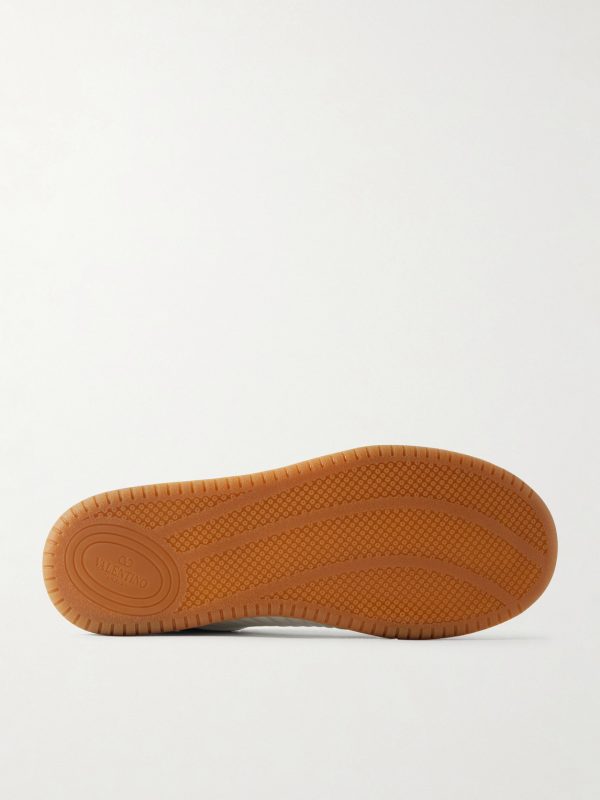 Sparry Leather and Suede Sneakers - E1 Sparry Leather and Suede Sneakers - E1