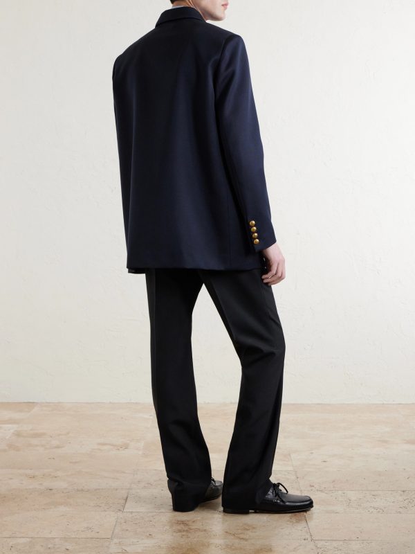 Sahariana Embellished Virgin Wool Jacket - BK