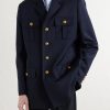 Sahariana Embellished Virgin Wool Jacket - FR
