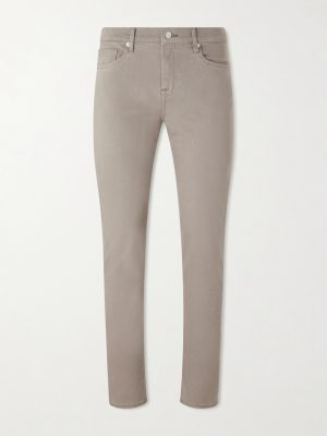 L'Homme Slim-Fit Stretch Lyocell-Blend Trousers L'Homme Slim-Fit Stretch Lyocell-Blend Trousers