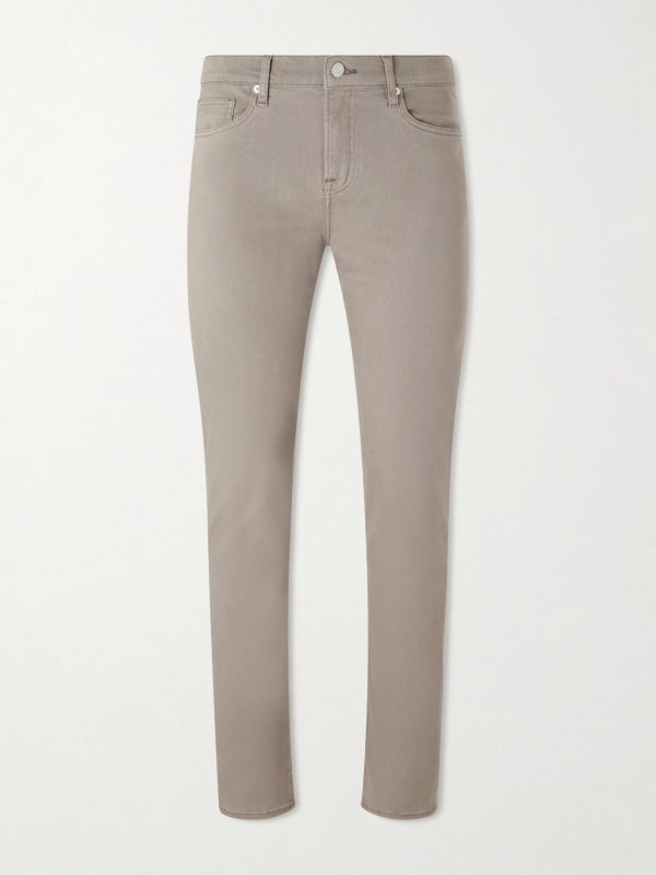 L'Homme Slim-Fit Stretch Lyocell-Blend Trousers L'Homme Slim-Fit Stretch Lyocell-Blend Trousers