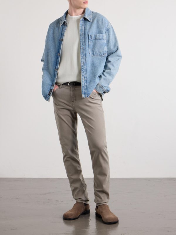 L'Homme Slim-Fit Stretch Lyocell-Blend Trousers - OU L'Homme Slim-Fit Stretch Lyocell-Blend Trousers - OU