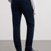 Straight-Leg Twill Trousers - BK