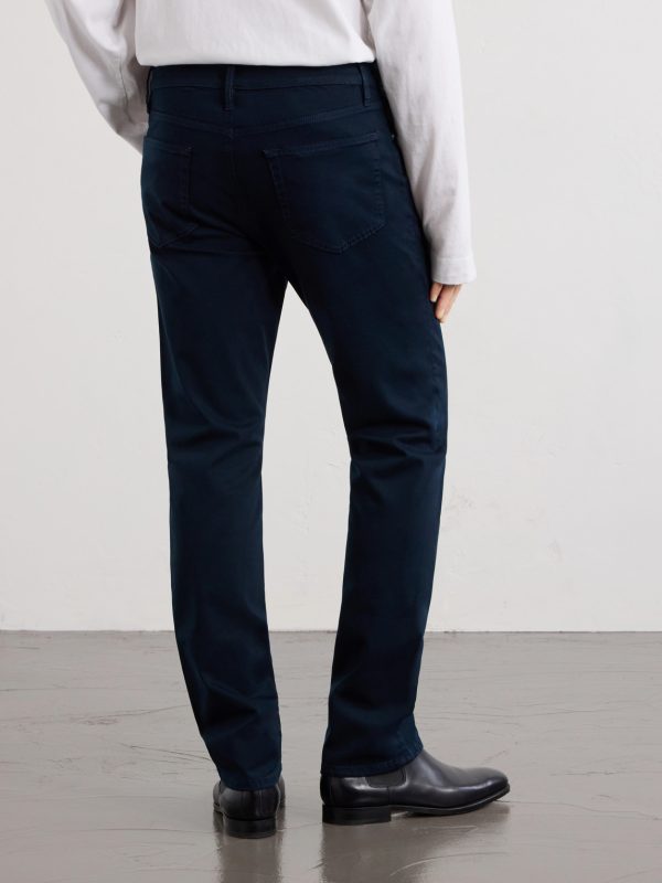 Straight-Leg Twill Trousers - BK