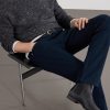 Straight-Leg Twill Trousers - CU