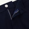 Straight-Leg Twill Trousers - E1