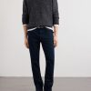 Straight-Leg Twill Trousers - OU