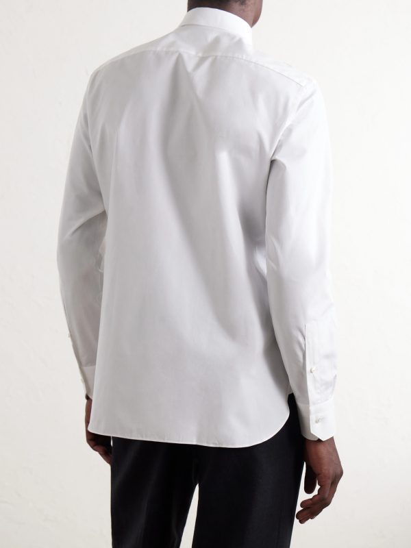 Trofeo Cotton-Poplin Shirt - BK