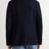 Wool and Cashmere-Blend Twill Blazer - BK Wool and Cashmere-Blend Twill Blazer - BK