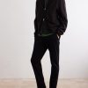 Straight-Leg Stretch Cotton-Twill Trousers - OU Straight-Leg Stretch Cotton-Twill Trousers - OU