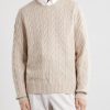 Cashmere Cable-Knit Sweater - FR