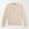 Cashmere Cable-Knit Sweater