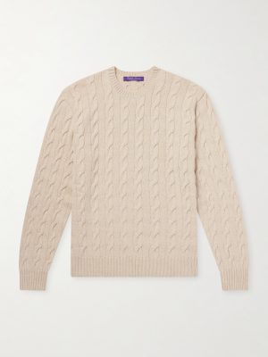 Cashmere Cable-Knit Sweater Cashmere Cable-Knit Sweater