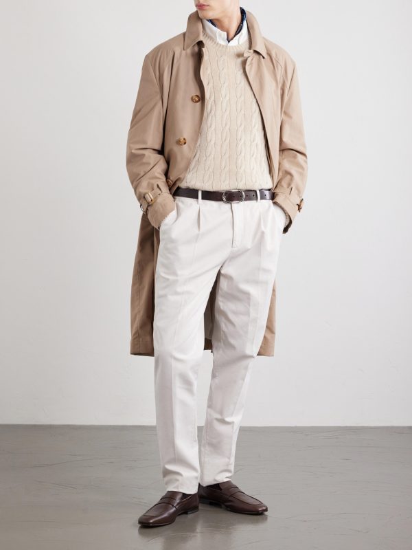 Cashmere Cable-Knit Sweater - OU