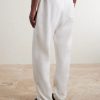 Wimbledon Straight-Leg Embroidered Cotton and Cashmere-Blend Sweatpants - BK Wimbledon Straight-Leg Embroidered Cotton and Cashmere-Blend Sweatpants - BK