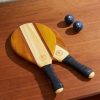 Leblon Wooden Beach Bat and Ball Set