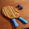 Leblon Wooden Beach Bat and Ball Set Leblon Wooden Beach Bat and Ball Set