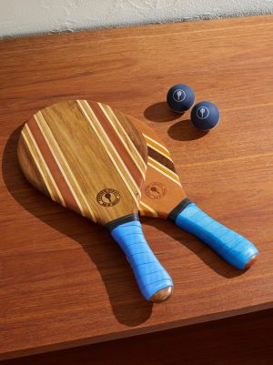 Leblon Wooden Beach Bat and Ball Set Leblon Wooden Beach Bat and Ball Set