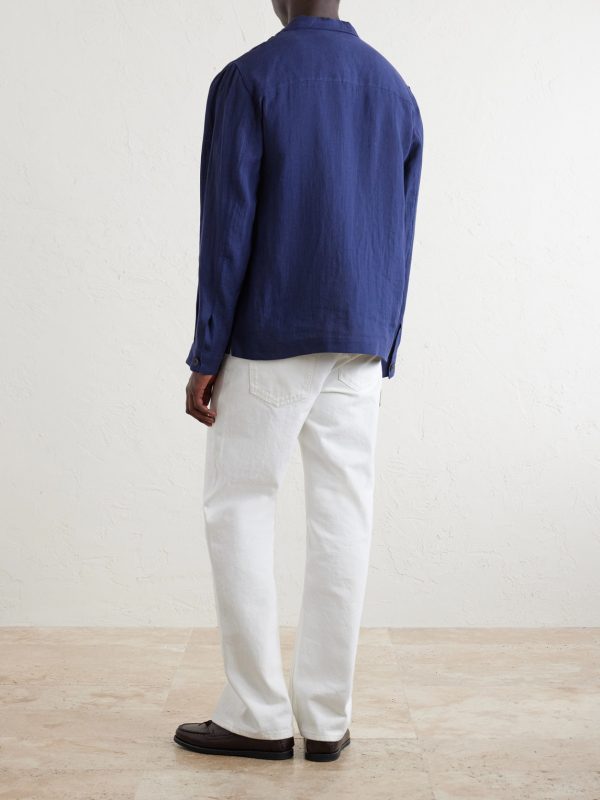 Linen Overshirt - BK Linen Overshirt - BK