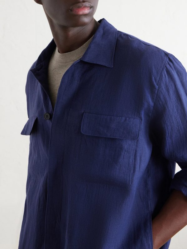 Linen Overshirt - CU Linen Overshirt - CU