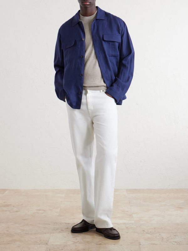 Linen Overshirt - OU Linen Overshirt - OU