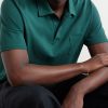 Riviera Slim-Fit Cotton-Mesh Polo Shirt - CU Riviera Slim-Fit Cotton-Mesh Polo Shirt - CU
