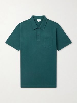 Riviera Slim-Fit Cotton-Mesh Polo Shirt Riviera Slim-Fit Cotton-Mesh Polo Shirt