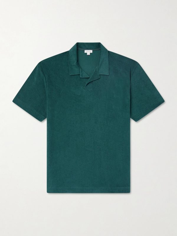 Sea Island Cotton-Terry Polo Shirt Sea Island Cotton-Terry Polo Shirt