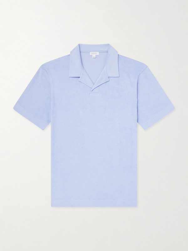 Sea Island Cotton-Terry Polo Shirt Sea Island Cotton-Terry Polo Shirt