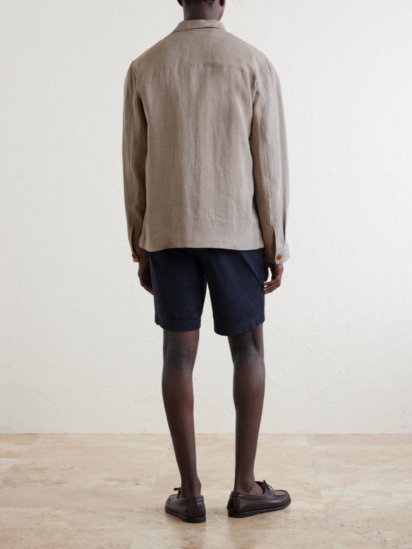 Linen Overshirt - BK Linen Overshirt - BK
