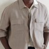 Linen Overshirt - CU Linen Overshirt - CU