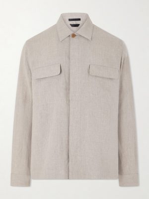 Linen Overshirt Linen Overshirt